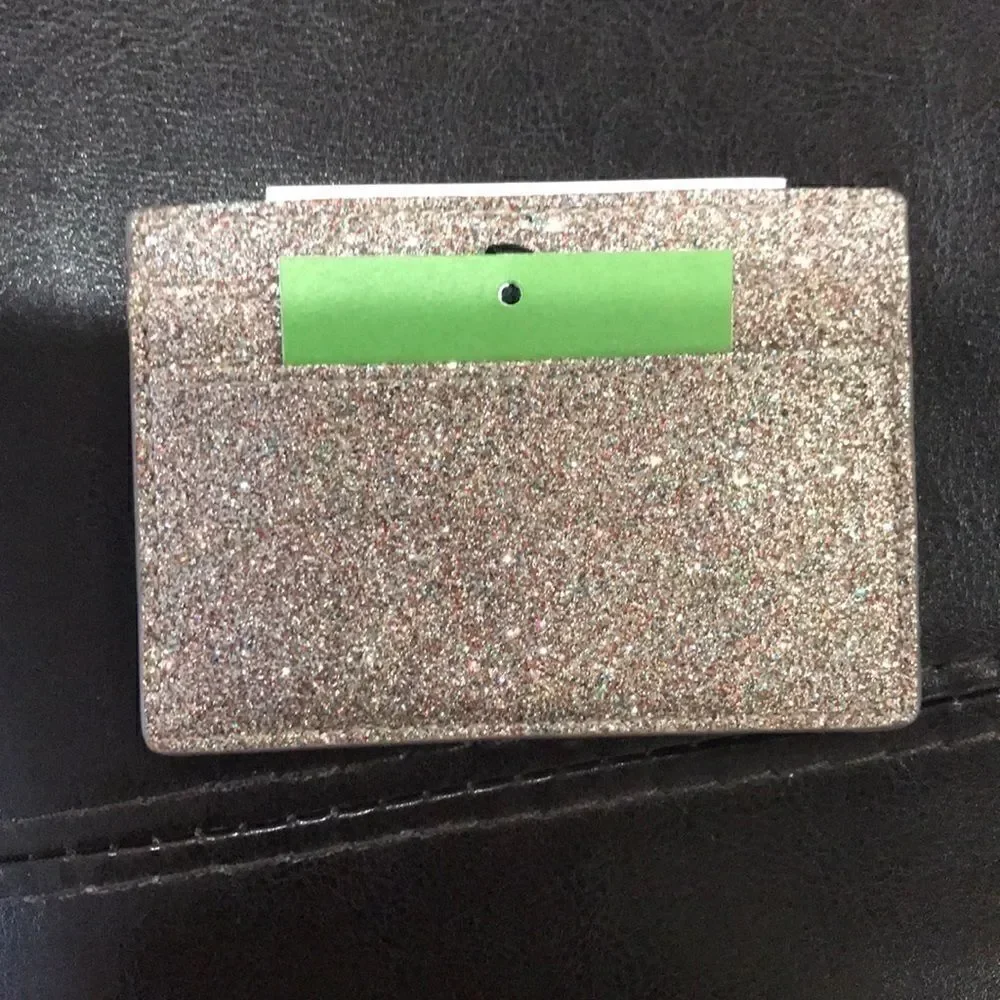 Kate Spade glittery cardholder​​​​​​​​​​​​​​​